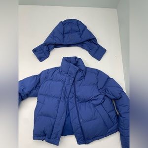 lululemon cropped puffer, barely worn